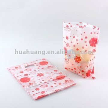 printed plastic gift bags