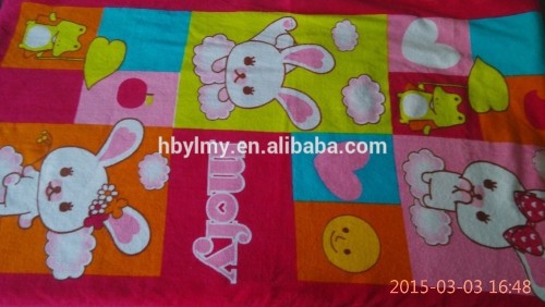 Kids bath towel, kids beach towel, kids cartoon towel