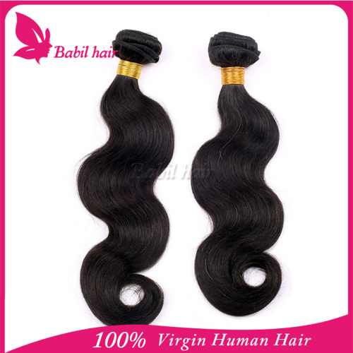 wholesale peruvian hair weaving natural color body wave 100% peruvian virgin hair