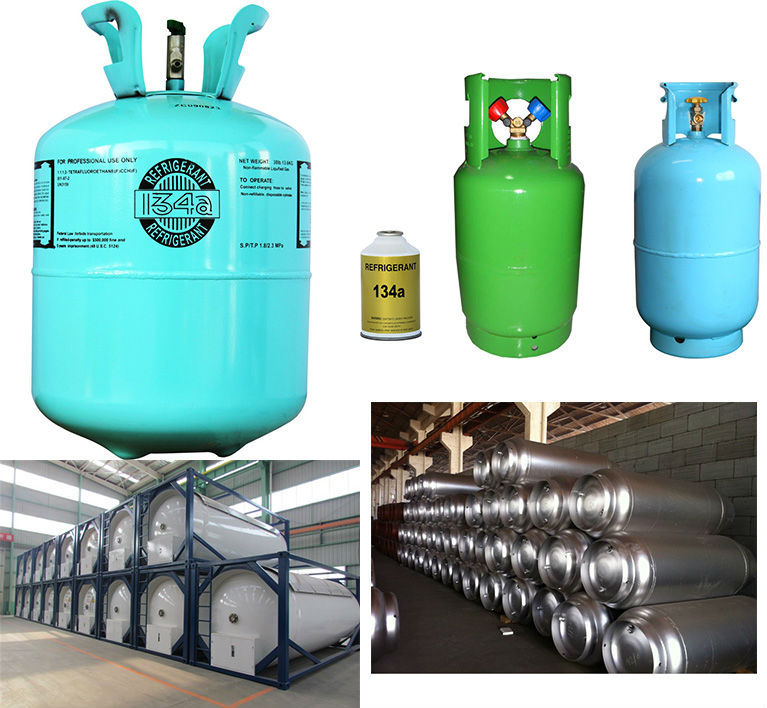 Air conditioner gases refrigerantes R600a R134a r410a r407c r404a refrigerant gas with high quality