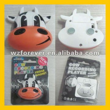 Digital Cow Message Fridge Magnet