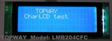 20x4 Alphanumeric LCD Module (LMB204C)