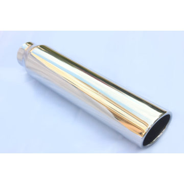 Angle Cut Round Truck SUV Exhaust Tips