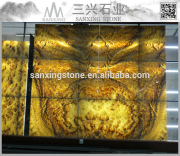 natural stone ONYX BACKLIT PANELS FOR WALLS interior walls