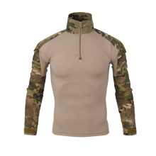 Customizable Camouflage Jacket with Ventilation - Multi-Color Wholesale Combat Shirt