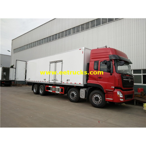 Furgonetas de comida refrigerada Dongfeng de 25MT