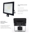 120Lm/W Commercial Led Flood Light With Motion Sensor