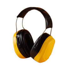 Hearing Protection Ear Muff with Reinforced Plastic Padded Headband