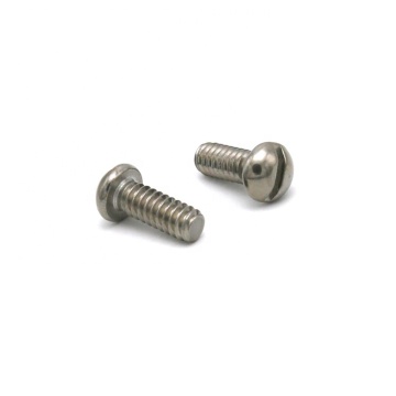 Stainless/Steel slotted pan head screws