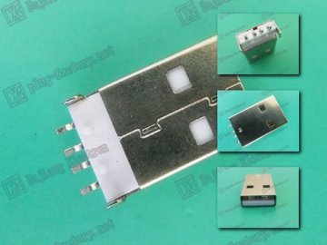 Mini USB connector plug, usb male plug