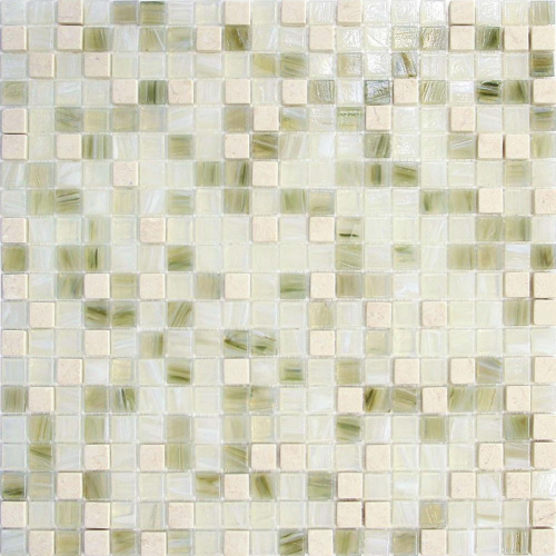 Mosaic Glass and Stone Mixed Wall Floor Tiles