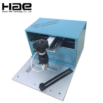 Electric Metal Name Plate Dot Peen Marking Machine