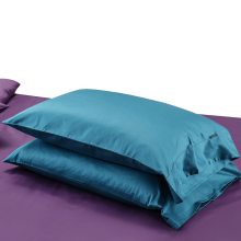 Moonlight Blue 100% Egyptian Cotton Simple Style Pillowcase