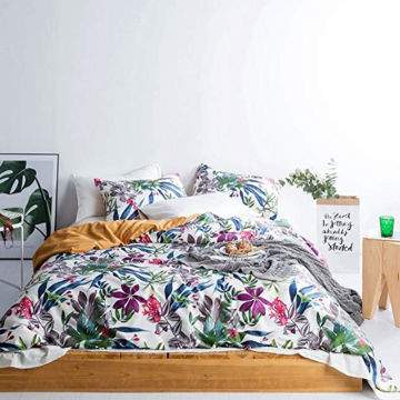 Organic Cotton Sateen Printed Duvet Covers