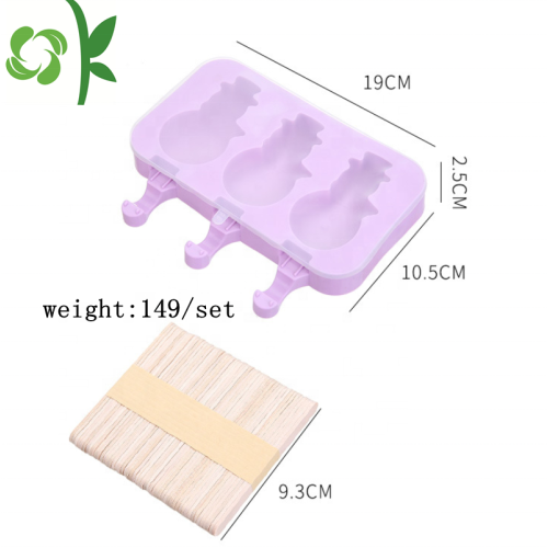 Lovely Cartoon Design Food Grade Ice Cream Mold