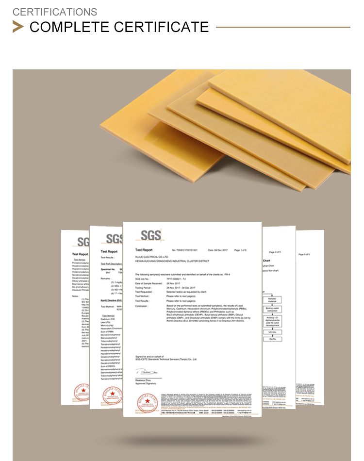 Cheap Price Epoxy Laminates Electrical G11 Sheet For Power Transformer