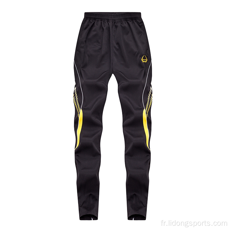 Nouveau design pour hommes pantalons de soccer en fitness