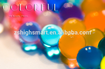 Glowing Rainbow Water Beads for hotel