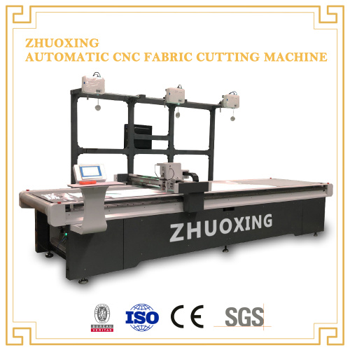 Fabric Cutting Machine untuk memotong pakaian pakaian