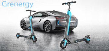 Easiest Folding Mechanism skate board with LCD Display