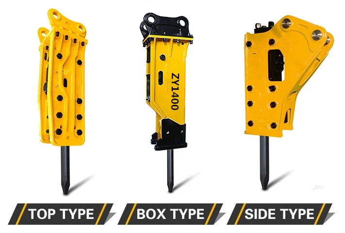 Side Bolt, Through Bolts Spare Parts of Hydraulic Stone Breaker Machine Excavator