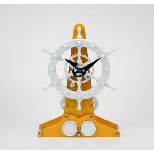 Rudder Metal Mode Gear Desk Clock