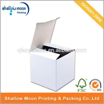 Wholesale high quality white cardboard box