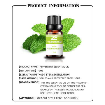 Pure Natural Peppermint Essential Oil For Body Care