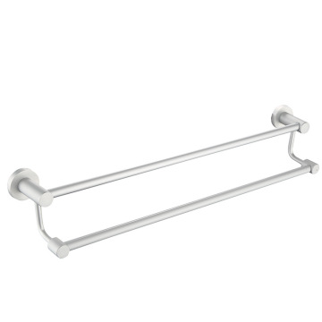 Space Aluminum Towel Rod - Bath Towel Rack, Bathroom Hardware, Single and Double Poles