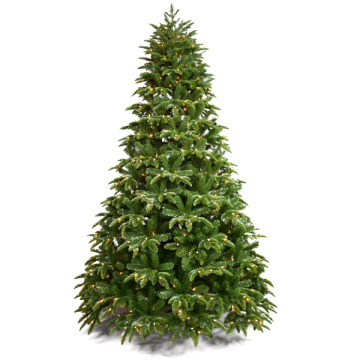 PE christmas tree Flocked christmas tree led Christmas tree lights