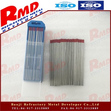 polishing surface red 2.4x150 WT20 tungsten electrode