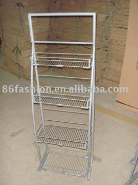 products display,display shelf(metal)