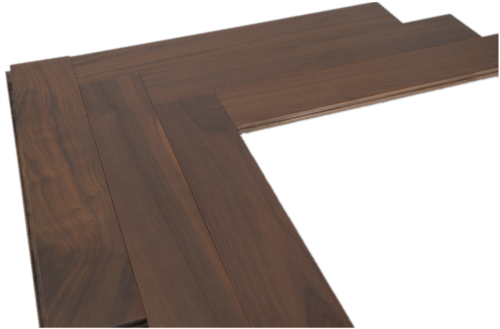 Herringbone Solid Walnut Floor 2 Png