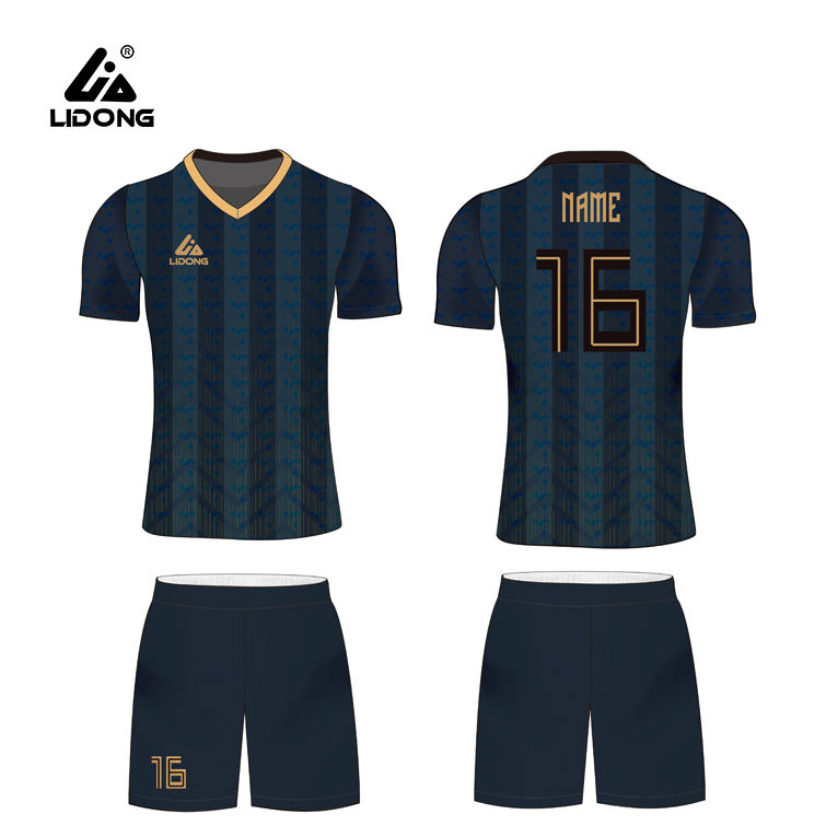 Super September Design Custom Design Soccer Wear Bola Sepak Baju China Borong Bola Sepak Bola Seragam Sukan Sukan