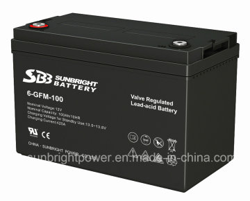 SBB Financing Institution Battery 12V100ah with CE RoHS UL