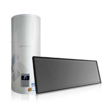 Flat Plate Solar Water Heater for High-rise Building