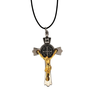 Metal Cross Pendant Necklace