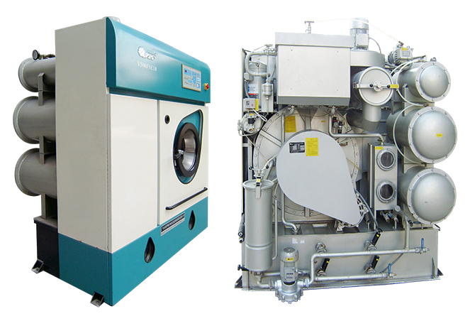 Dry Cleaner Equipment, Dry Cleaning Machine (hydrocarbon, solvent D40)