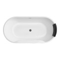 Square Small Bathtub Simple Design Acrylic Freestanding Home Bathtub