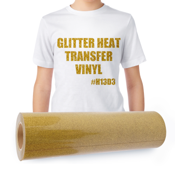 HTV Heat Transfer Vinyl for High Visibility Glitter Prints