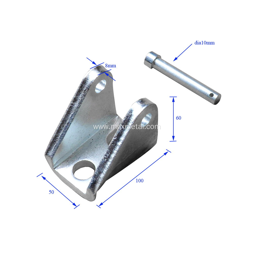 High Quality Zinc Plated Steel Clevis With Pin