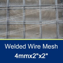 4mmx2"x2" Ribbed Concrete Construction Wire Mesh