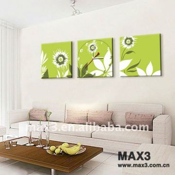 Artical painting,decorative art wall clock picture