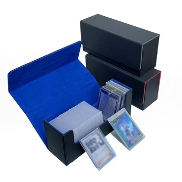 Custom Upper Deck Hockey Leather TCG Card Deck Box