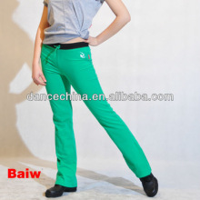11112623 Poly/Cotton/Spandex Fashion Sport Small Flared Long Pants
