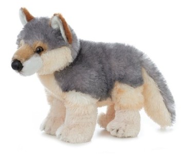 2015 high quality wolf stuffed toys