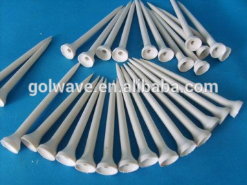 PLA(polylactide) Material biodegradable plastic golf tee,PLA golf tee,Biodegradable golf tee,eco-freindly golf tee