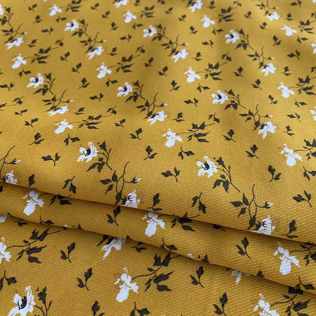 Chinesische kundenspezifische umweltfreundliche Textil 30*30100% Bio-Baumwoll-Twill Digitaldruckstoff Stoff