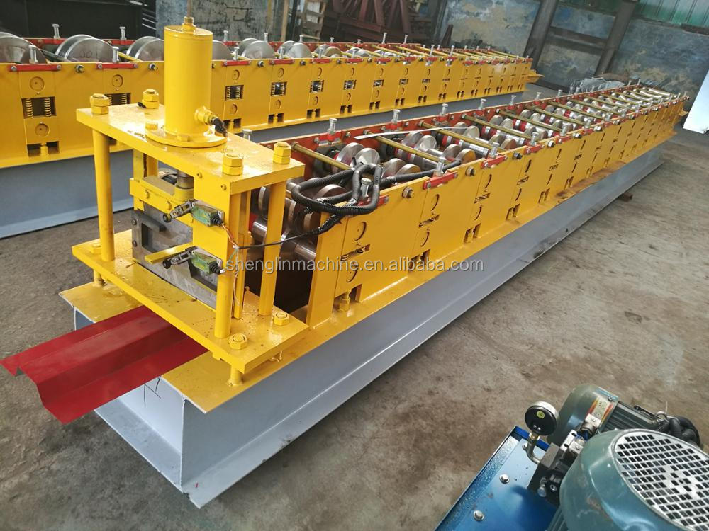 Customized roll forming machine for rain gutters