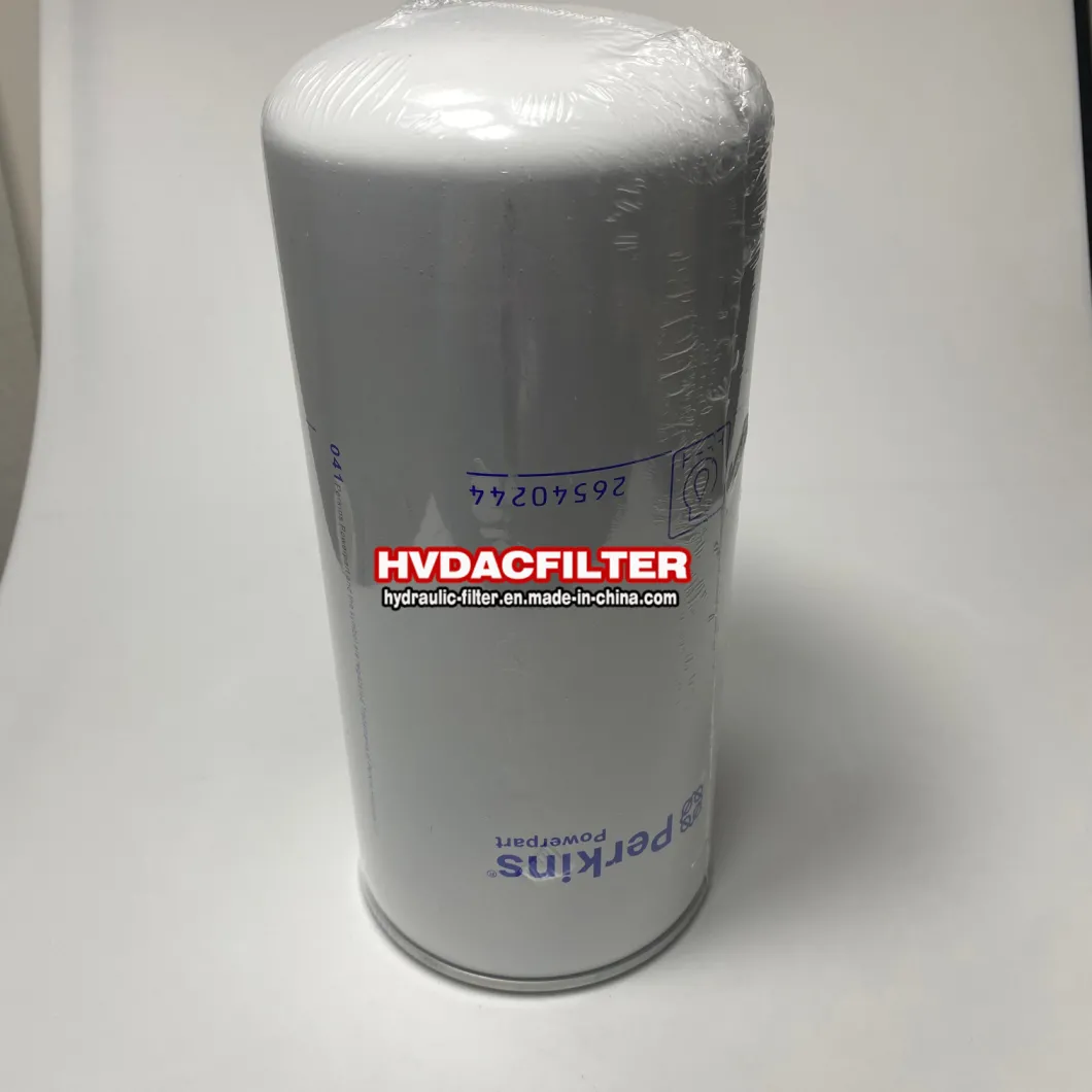 Hvdac Factory Supply Perkins 26540244 Hydraulic Oil Filter for Diesel Generator Set